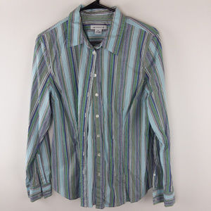 Liz Claiborne Sz XL Button Down Dress Shirt